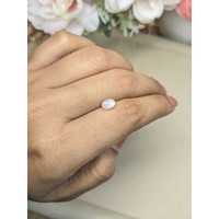 1.24 Ct. White Star Sapphire from Ceylon (Sri Lanka) Life Style
