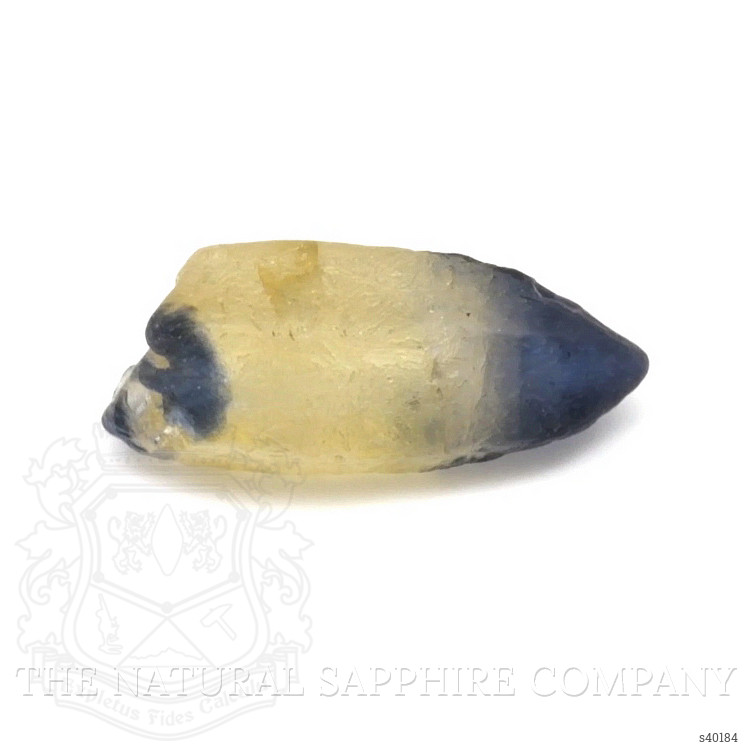 5.25 Ct. Bi Color / Parti Sapphire Crystal from Ceylon (Sri Lanka)