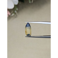 5.25 Ct. Bi Color / Parti Sapphire Crystal from Ceylon (Sri Lanka) Life Style