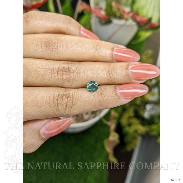 1.23 Ct. Brownish Green Sapphire from Madagascar