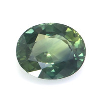 1.13 Ct. Bluish Green Sapphire from Madagascar Video