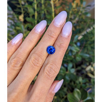 2.53 Ct. Blue Sapphire from Ceylon (Sri Lanka) Life Style