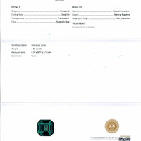 4.53 Ct. Sapphire from Madagascar Scan Report