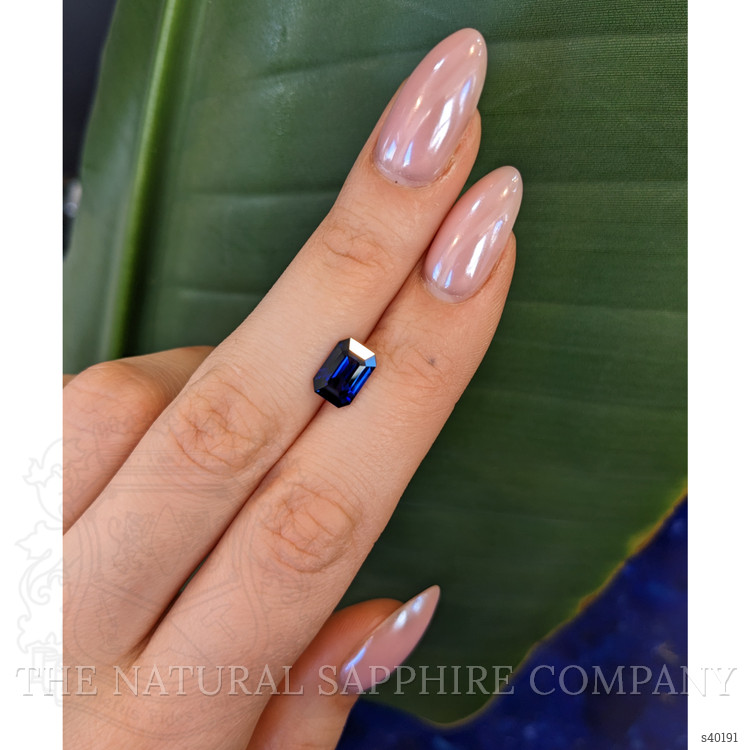 2.52 Ct. Blue Sapphire from Ceylon (Sri Lanka)