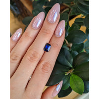 2.52 Ct. Blue Sapphire from Ceylon (Sri Lanka) Life Style