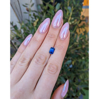 1.70 Ct. Blue Sapphire from Ceylon (Sri Lanka) Life Style