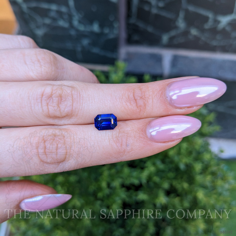 2.50 Ct. Blue Sapphire from Ceylon (Sri Lanka)