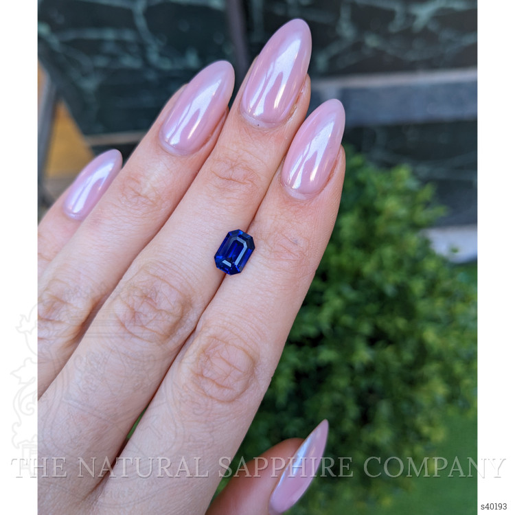 2.50 Ct. Blue Sapphire from Ceylon (Sri Lanka)