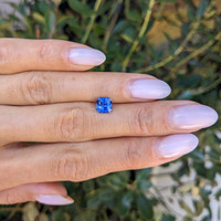1.52 Ct. Blue Sapphire from Ceylon (Sri Lanka) Life Style