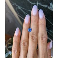 1.52 Ct. Blue Sapphire from Ceylon (Sri Lanka) Life Style
