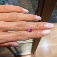 1.69 Ct. Pink Sapphire from Ceylon (Sri Lanka) Life Style