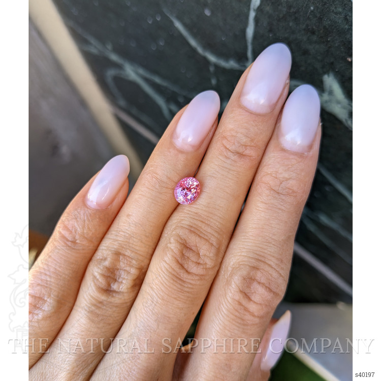 1.69 Ct. Pink Sapphire from Ceylon (Sri Lanka)