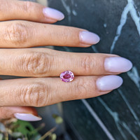 1.58 Ct. Pink Sapphire from Ceylon (Sri Lanka) Life Style