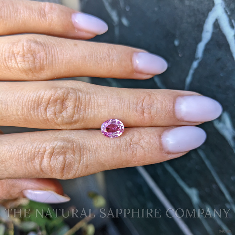 1.58 Ct. Pink Sapphire from Ceylon (Sri Lanka)