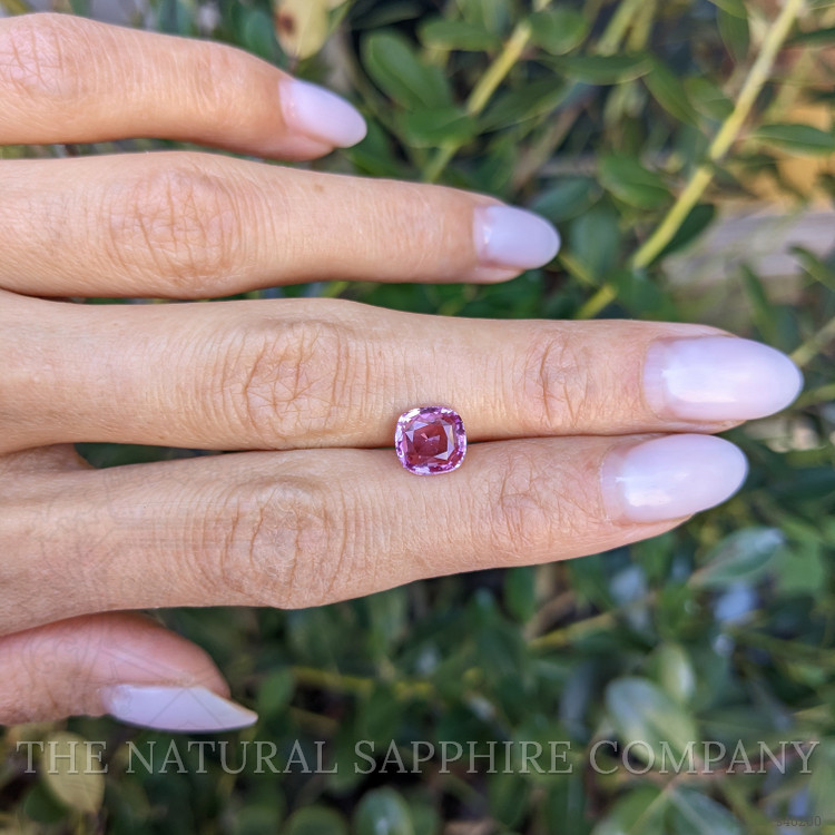 2.06 Ct. Purplish Pink Sapphire from Ceylon (Sri Lanka)