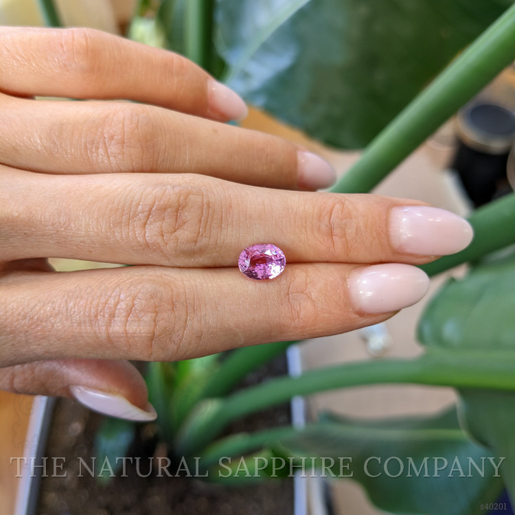 2.08 Ct. Pink Sapphire from Ceylon (Sri Lanka)