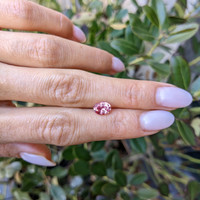 1.40 Ct. Reddish Pink Sapphire from Ceylon (Sri Lanka) Life Style