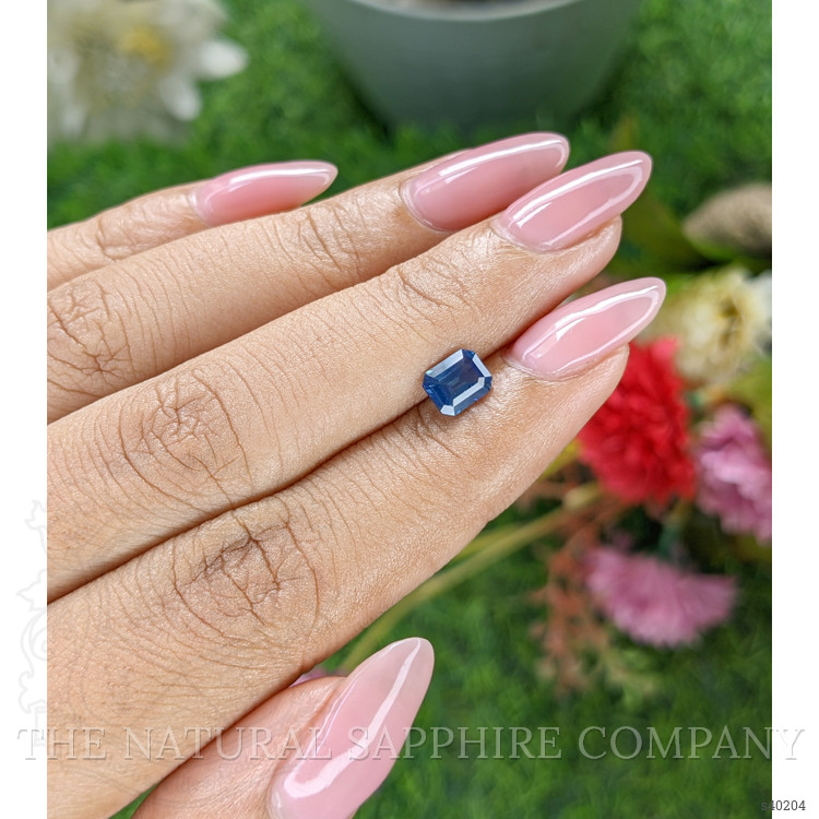 1.01 Ct. Greenish Blue Sapphire from Madagascar