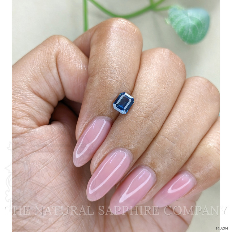 1.01 Ct. Greenish Blue Sapphire from Madagascar