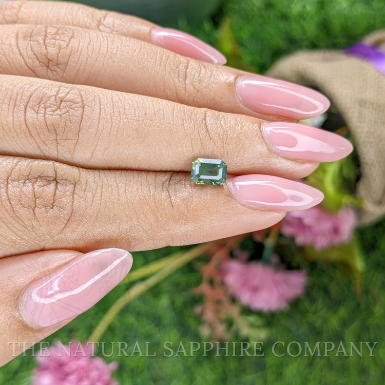 1.13 Ct. Green Sapphire from Madagascar