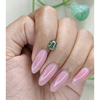 1.13 Ct. Green Sapphire from Madagascar Life Style