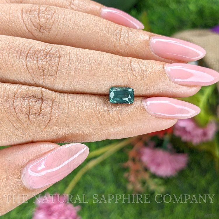 1.61 Ct. Bluish Green Sapphire from Madagascar