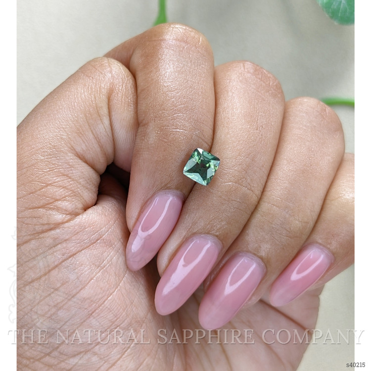 1.55 Ct. Bluish Green Sapphire from Madagascar