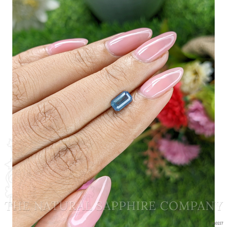 1.08 Ct. Greenish Blue Sapphire from Madagascar