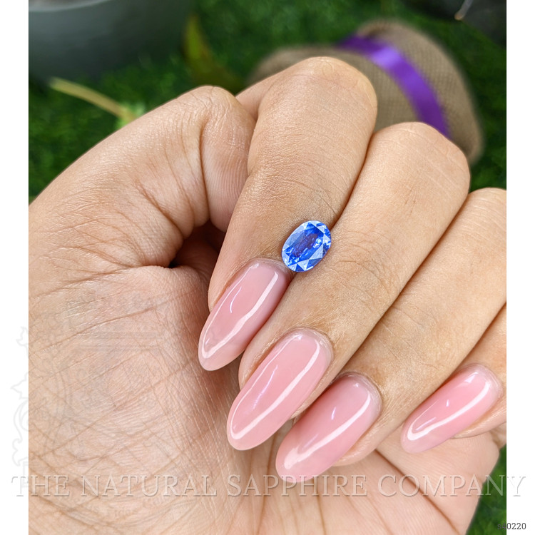 1.07 Ct. Blue Sapphire from Tanzania