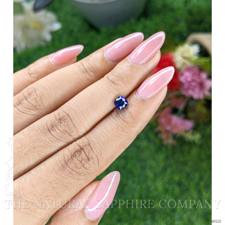 1.03 Ct. Blue Sapphire from Tanzania