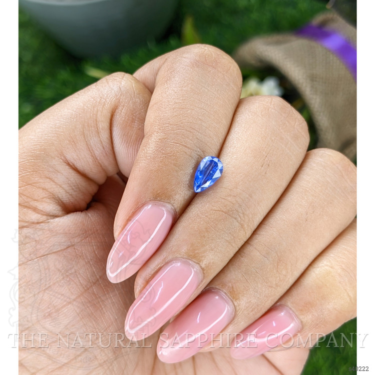 1.02 Ct. Blue Sapphire from Tanzania