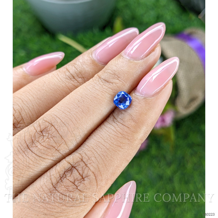 1.01 Ct. Blue Sapphire from Tanzania