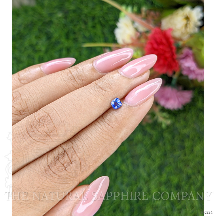 0.31 Ct. Blue Sapphire from Tanzania
