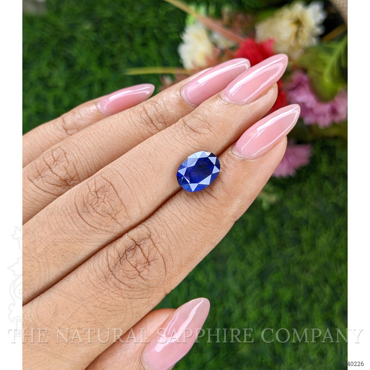 2.31 Ct. Blue Sapphire from Tanzania