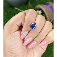 2.31 Ct. Blue Sapphire from Tanzania Life Style