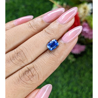 2.29 Ct. Blue Sapphire from Tanzania Life Style
