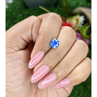 1.54 Ct. Blue Sapphire from Tanzania Life Style