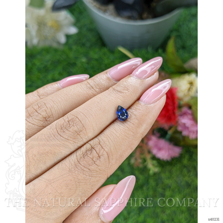 1.01 Ct. Blue Sapphire from Tanzania