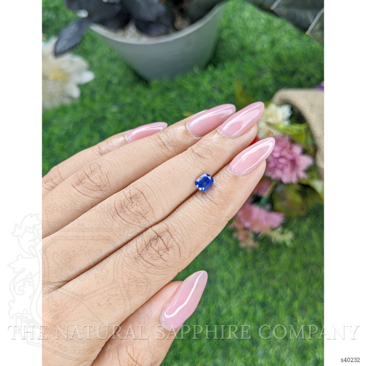 1.03 Ct. Blue Sapphire from Tanzania