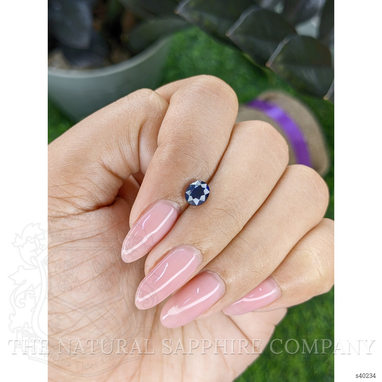 1.10 Ct. Blue Sapphire from Tanzania