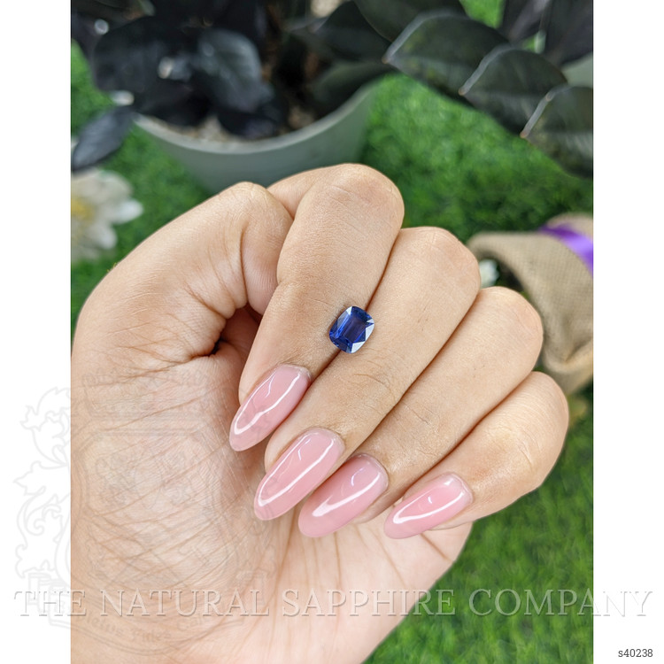 1.39 Ct. Blue Sapphire from Tanzania