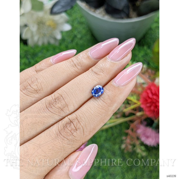 1.27 Ct. Blue Sapphire from Tanzania