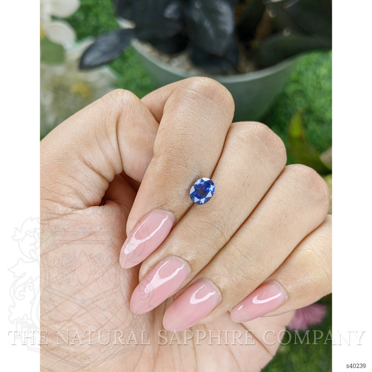1.27 Ct. Blue Sapphire from Tanzania