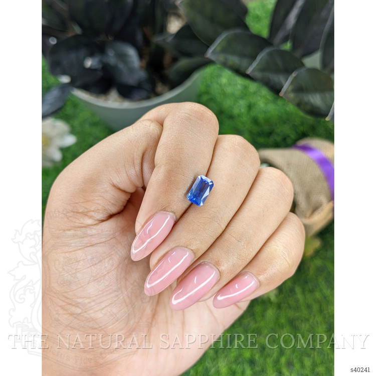 2.07 Ct. Blue Sapphire from Tanzania