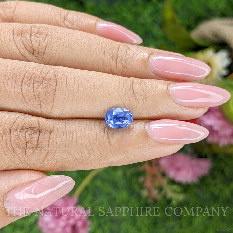 2.03 Ct. Blue Sapphire from Tanzania
