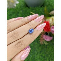 2.03 Ct. Blue Sapphire from Tanzania Life Style