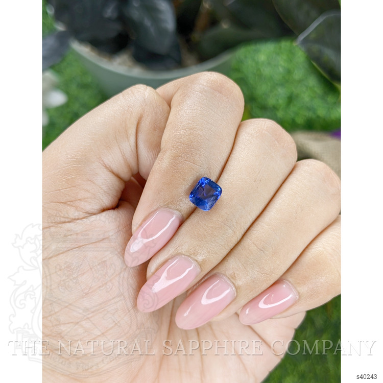 1.55 Ct. Blue Sapphire from Tanzania