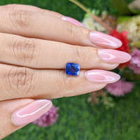 1.55 Ct. Blue Sapphire from Tanzania Life Style