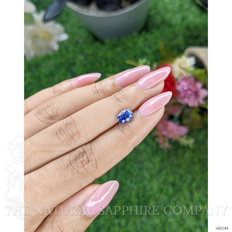 1.58 Ct. Blue Sapphire from Tanzania