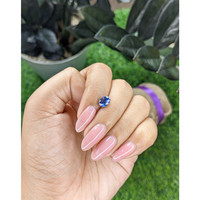 1.58 Ct. Blue Sapphire from Tanzania Life Style